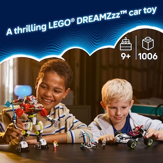 Foto 2 | Juguete De Construcción Lego Dreamzzz Cooper Tiger Mech Y Zero's Hot Rod Car - Venta Internacional.