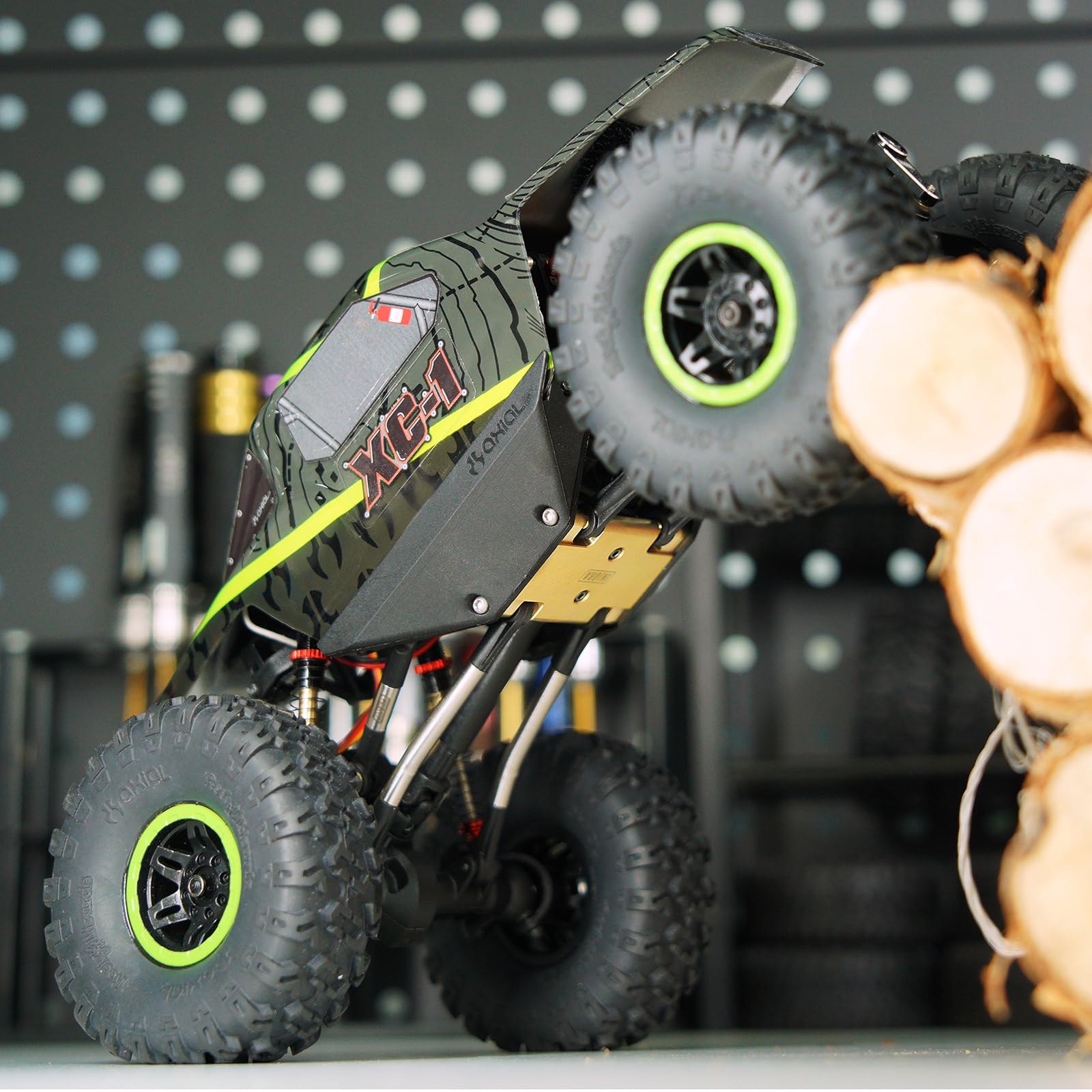 Foto 8 pulgar | Placa Protectora Injora Brass Para Ax24 Xc-1 1/24 Rc Crawler - Venta Internacional.