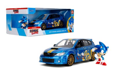 Foto 1 | Coche Jada Toys Sonic The Hedgehog 2012 Subaru - Venta Internacional