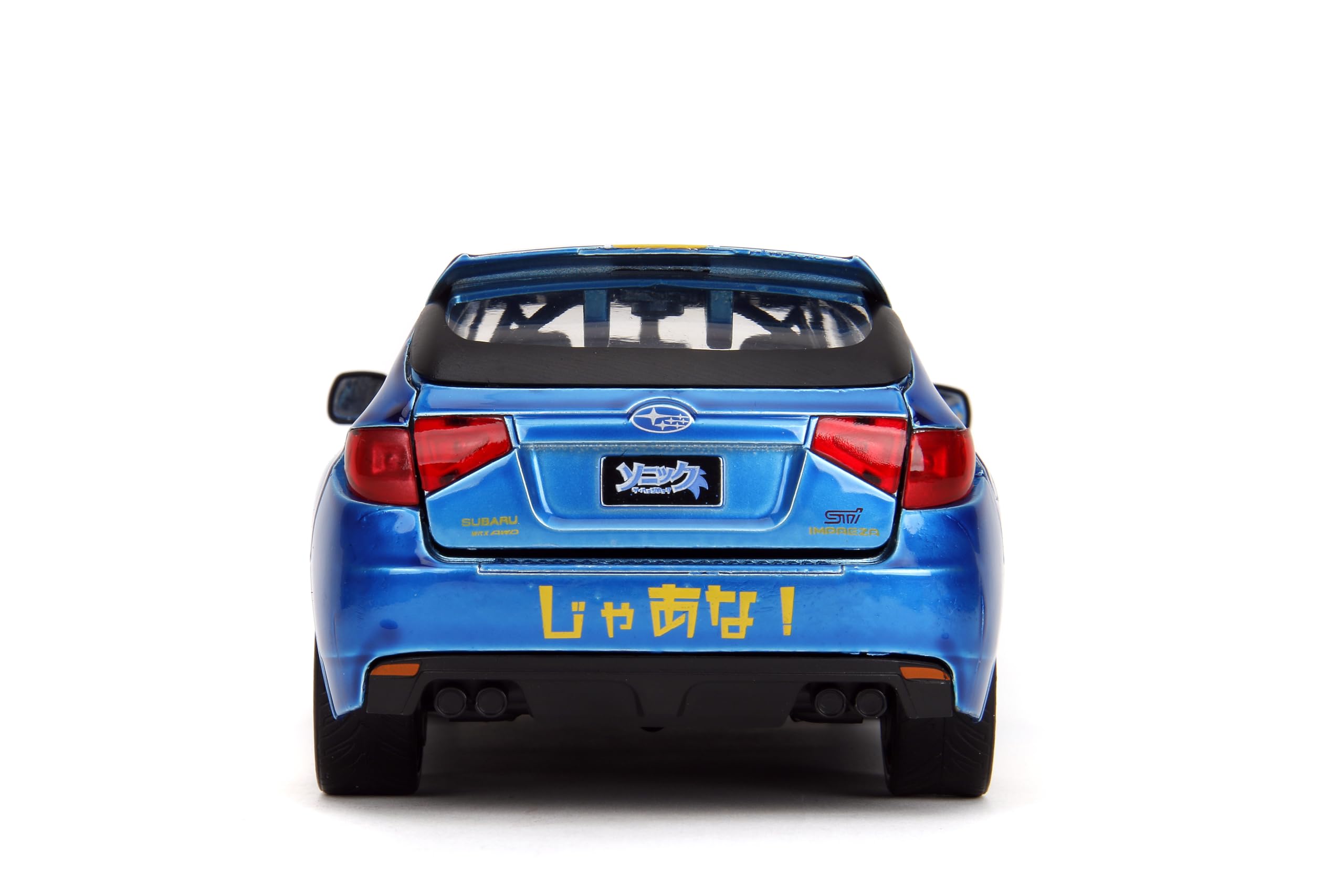 Foto 7 pulgar | Coche Jada Toys Sonic The Hedgehog 2012 Subaru - Venta Internacional