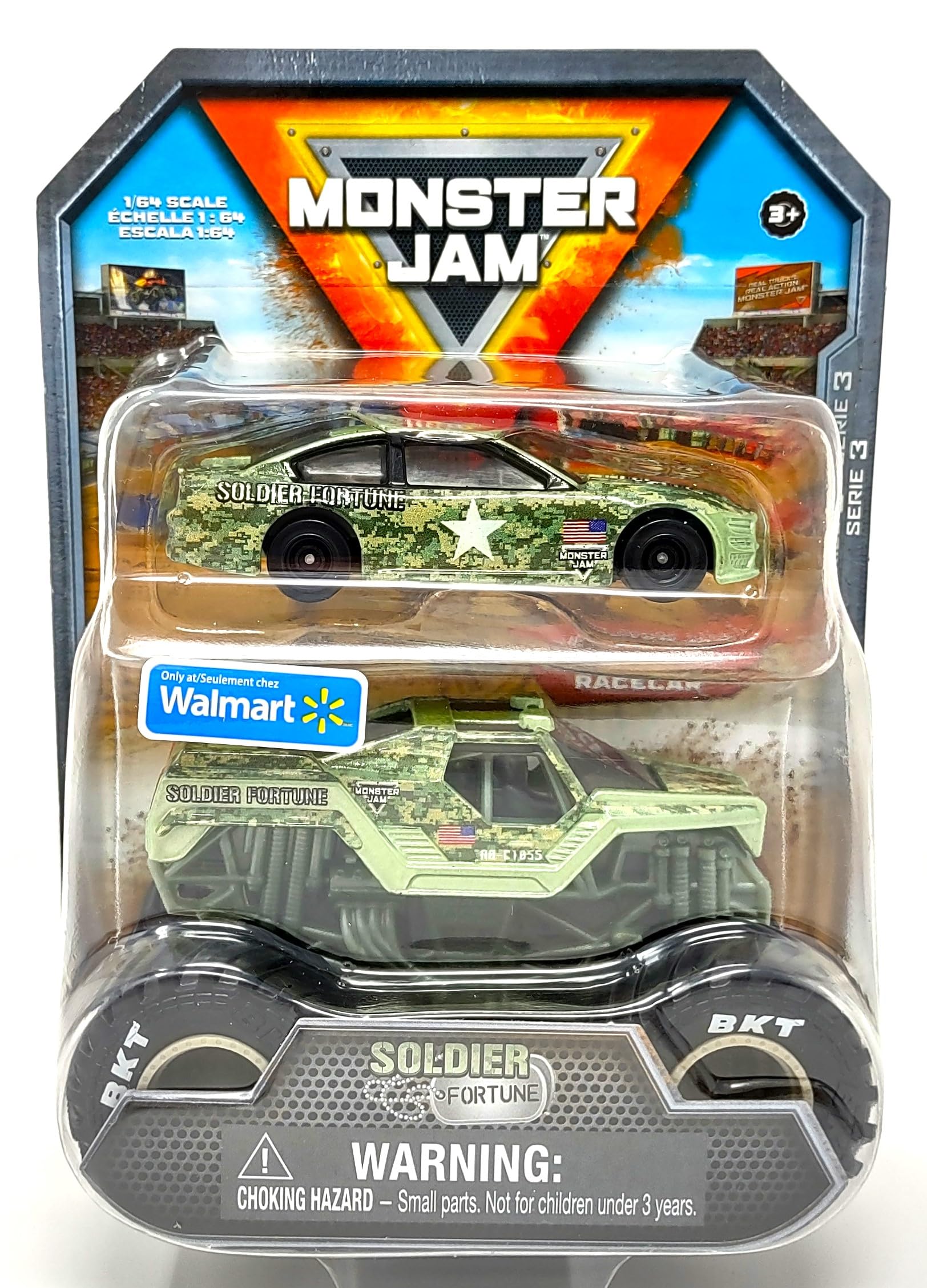Foto 2 pulgar | Set De Juguetes Monster Jam Official 1:64 Diecast Con Excavadora Son-uva - Venta Internacional.