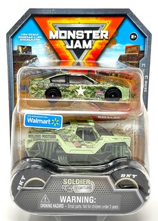 Foto 1 | Set De Juguetes Monster Jam Official 1:64 Diecast Con Excavadora Son-uva - Venta Internacional.