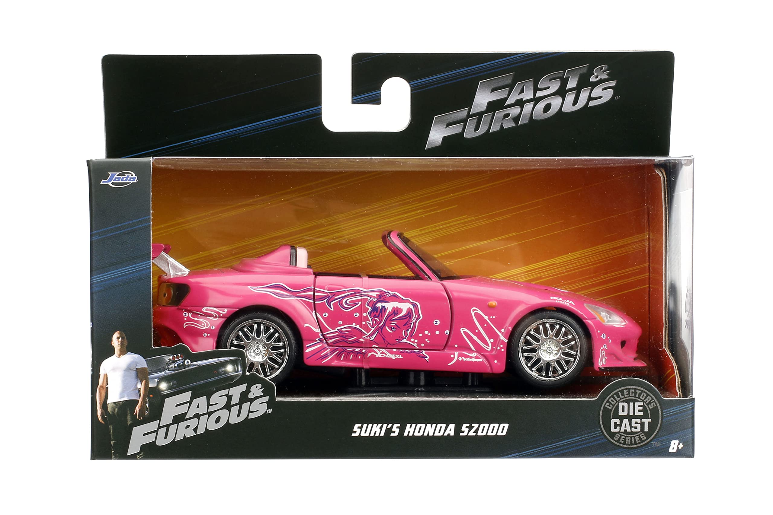 Foto 6 | Coche Jada Honda S2000 Convertible 1/32 Fast & Furious - Venta Internacional