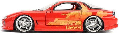 Foto 3 | Maqueta De Coche Fundido A Presión Jada Toys Orange Julius Mazda Rx-7 1/24 - Venta Internacional.