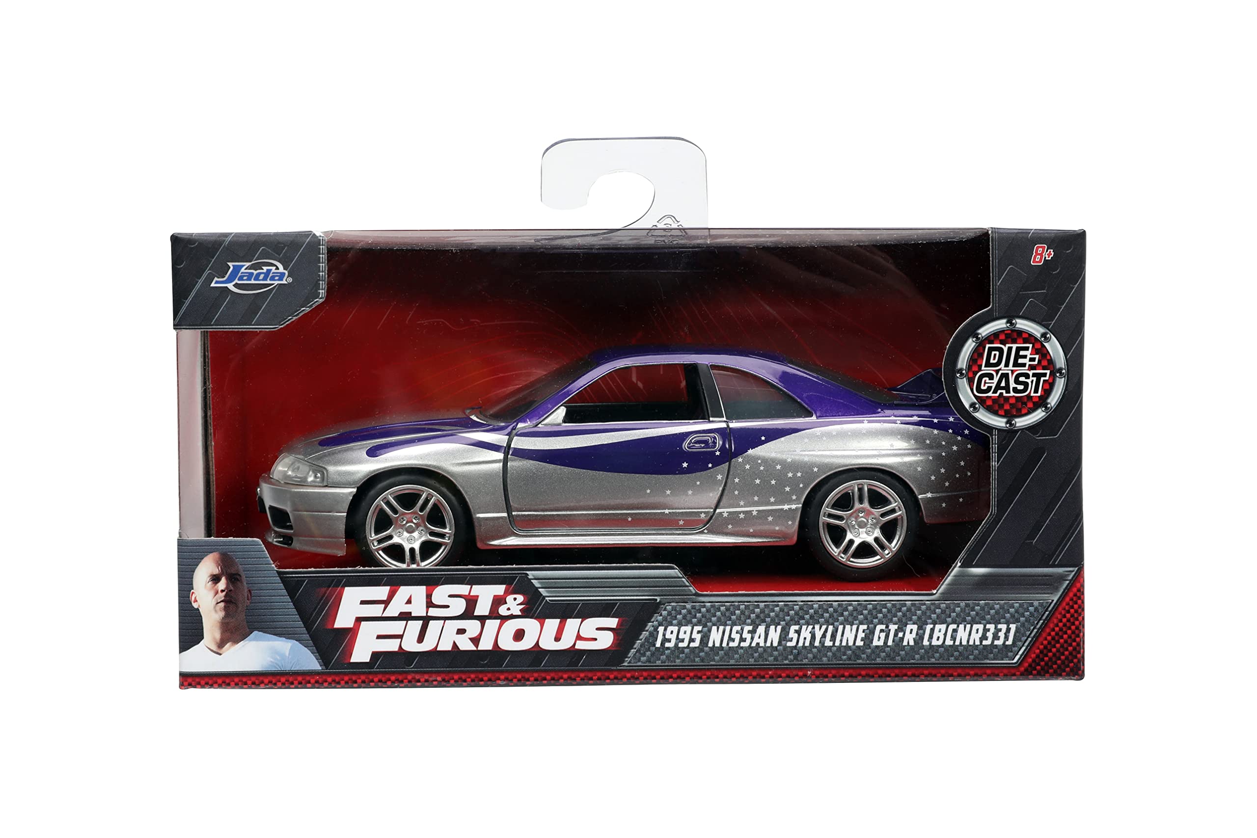 Foto 8 pulgar | Coche Jada Toys Fast & Furious 1995 Nissan Skyline Gt-r - Venta Internacional