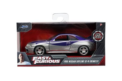 Foto 7 | Coche Jada Toys Fast & Furious 1995 Nissan Skyline Gt-r - Venta Internacional