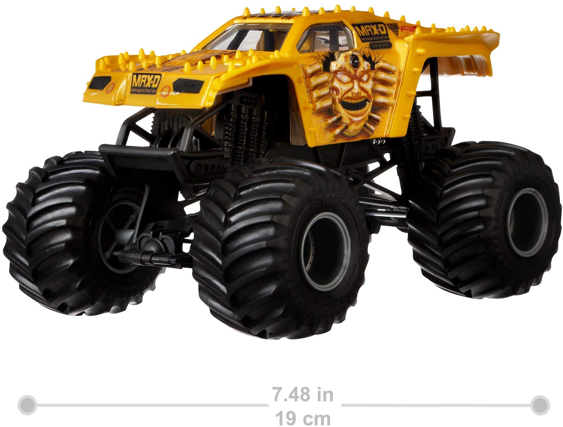 Foto 3 pulgar | Vehículo de Juguete Hot Wheels Monster Jam Gold Max-D - Venta Internacional
