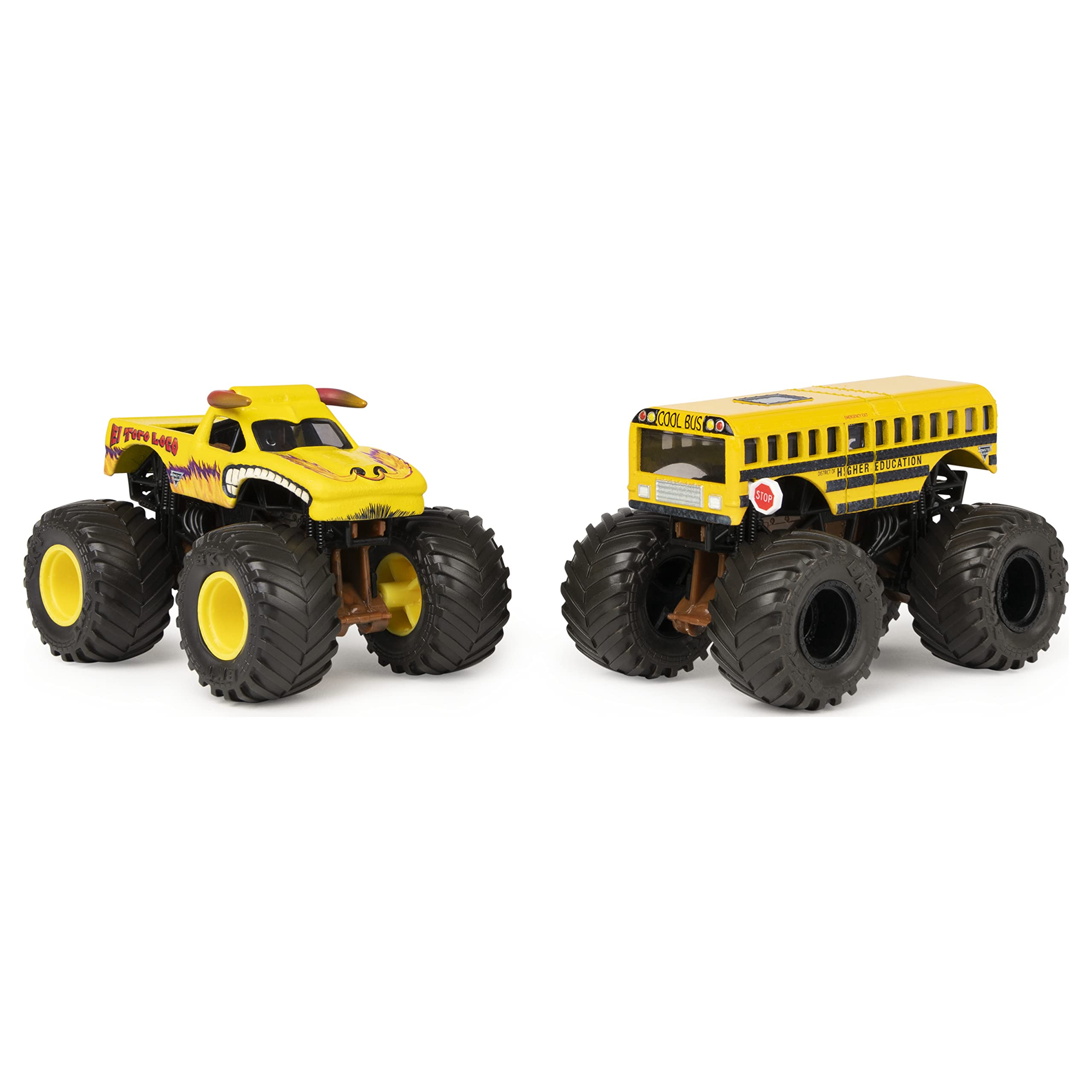 Foto 3 pulgar | Toy Monster Jam El Toro Loco Contra La Educación Superior 1:64 - Venta Internacional.