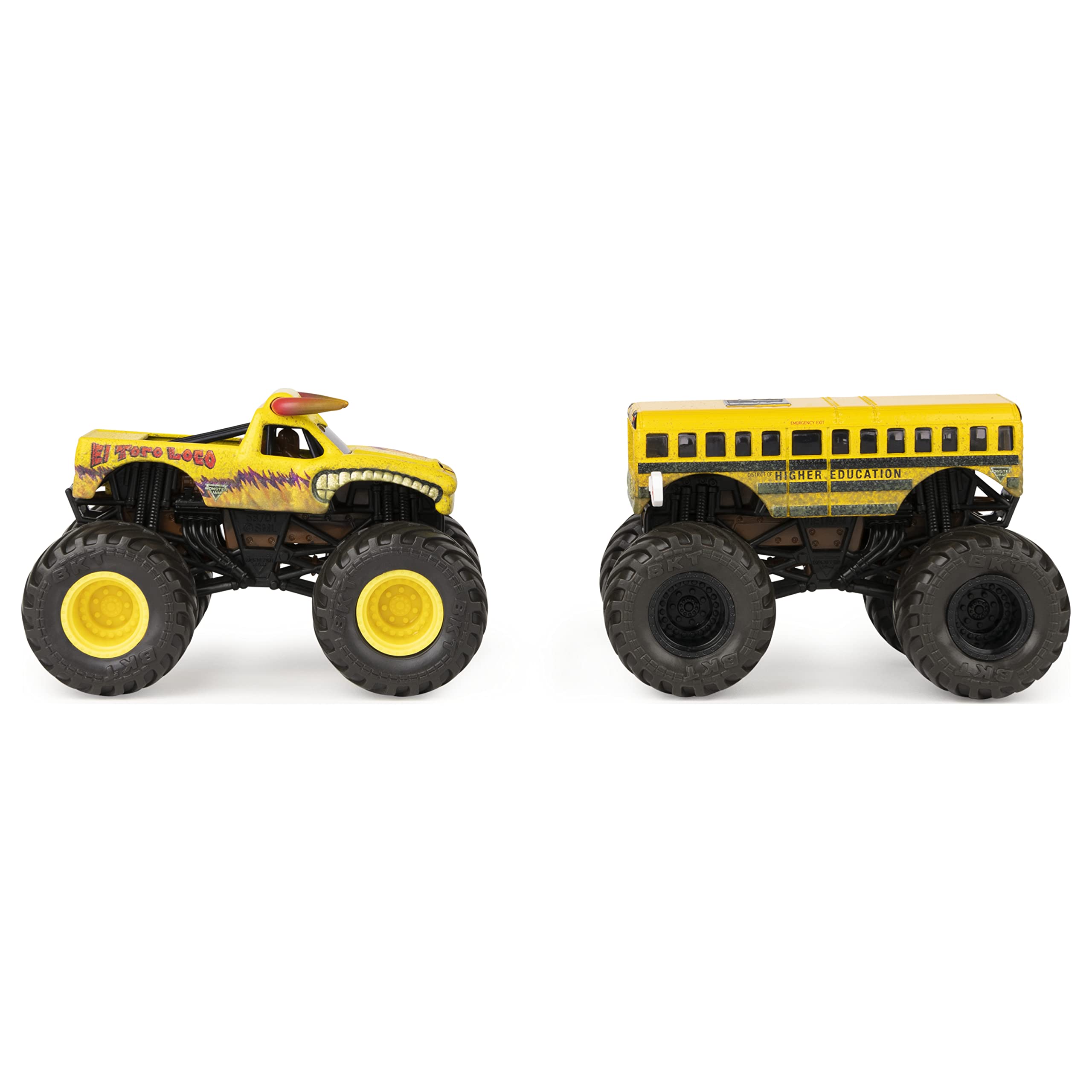 Foto 5 pulgar | Toy Monster Jam El Toro Loco Contra La Educación Superior 1:64 - Venta Internacional.