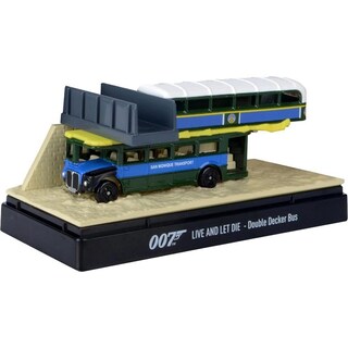 Foto 3 | Autobús De Dos Pisos Modelo Diecast San Monique Transport 007 - Venta Internacional.