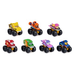 Foto 2 | Juego De Juguetes Paw Patrol Rescue Wheels De 7 Piezas Pup Squad Racers - Venta Internacional.