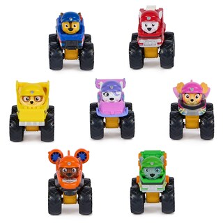 Foto 3 | Juego De Juguetes Paw Patrol Rescue Wheels De 7 Piezas Pup Squad Racers - Venta Internacional.