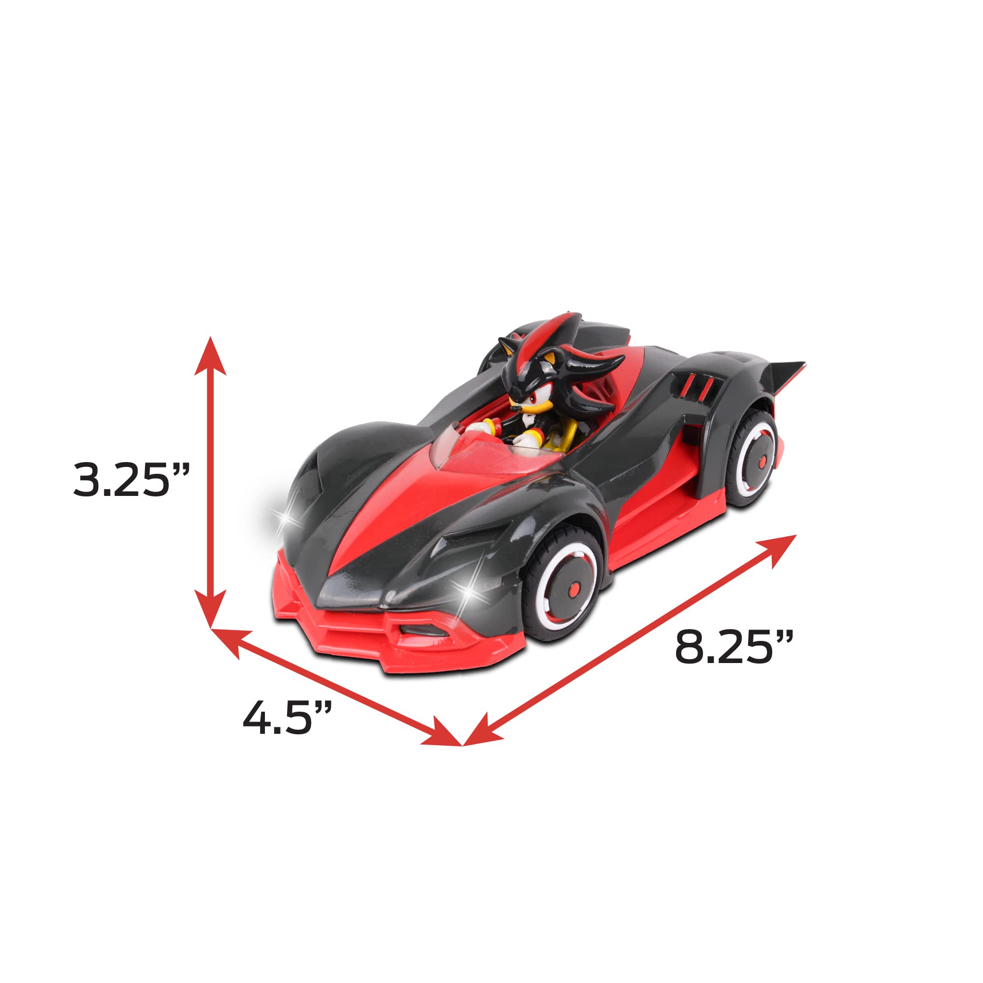 Foto 6 pulgar | Auto De Juguete Nkok Team Sonic Racing Radio Control Turbo Boost - Venta Internacional.