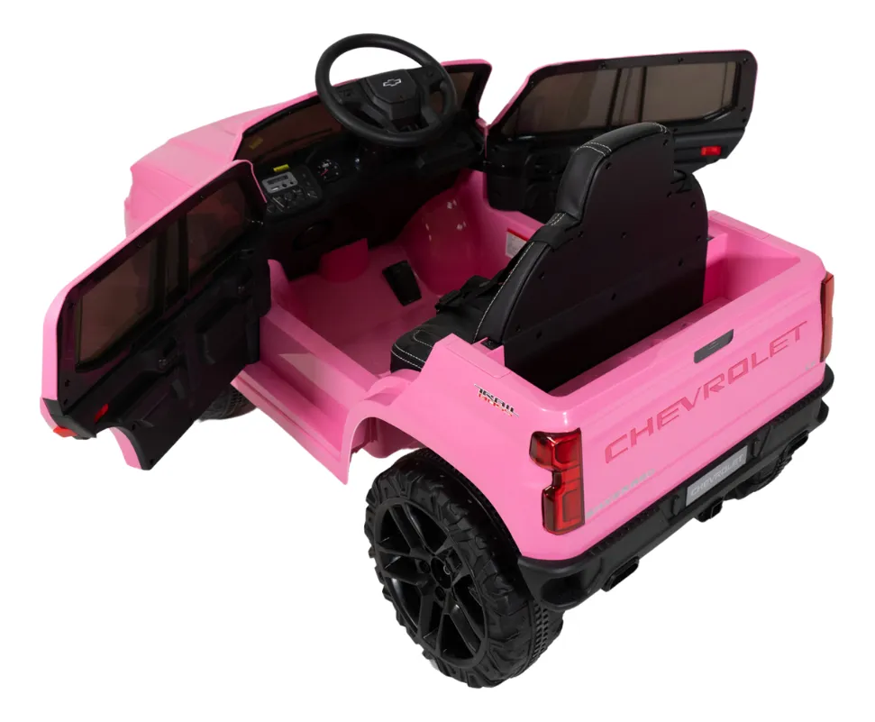 Foto 4 pulgar | Montable Eléctrico Con Control Remoto Starkids Silverado Bdm0928 Rosa