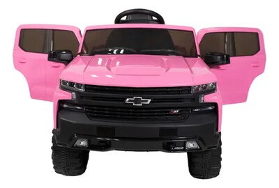 Foto 4 | Montable Eléctrico Con Control Remoto Starkids Silverado Bdm0928 Rosa