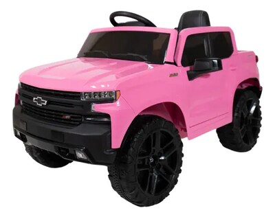 Foto 7 | Montable Eléctrico Con Control Remoto Starkids Silverado Bdm0928 Rosa