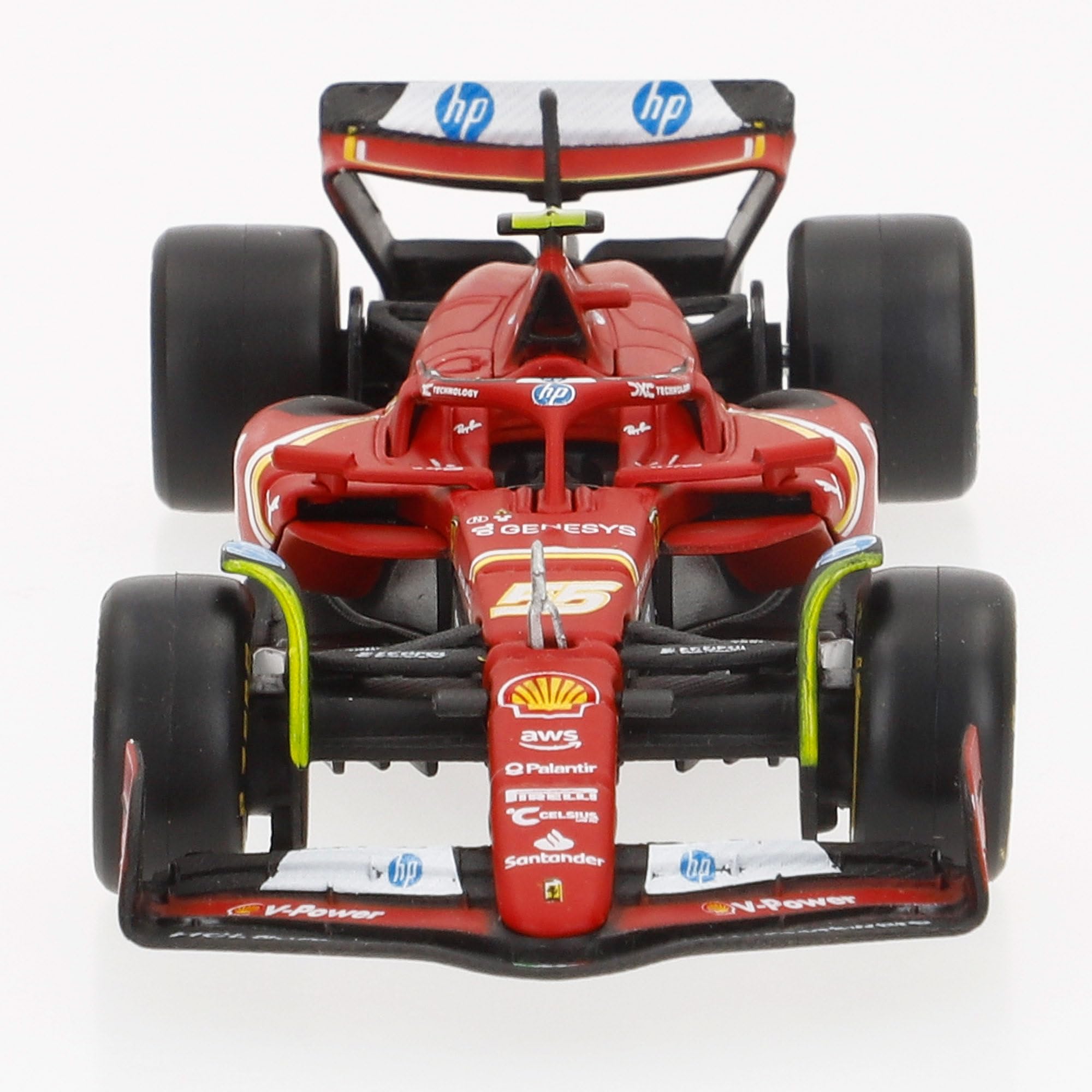 Foto 7 pulgar | Maqueta De Coche Fundido A Presión Bburago Ferrari Sf-24 A Escala 1:43 2024 - Venta Internacional.
