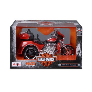 Foto 1 | Vehículo Fundido A Presión Maisto 1:12 H-d 2021 Cvo Tri Glide - Venta Internacional.