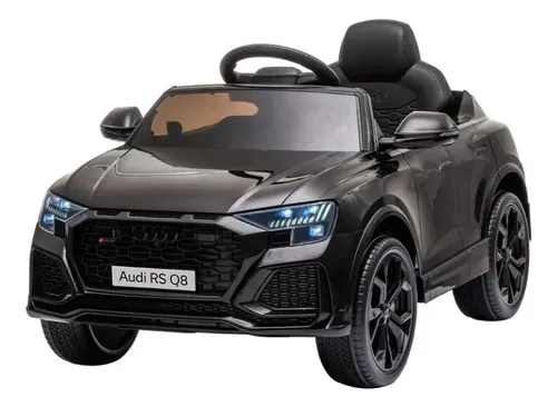 Foto 2 pulgar | Montable Eléctrico Para Niño Starkids Hl518 Carrito Audi Negro