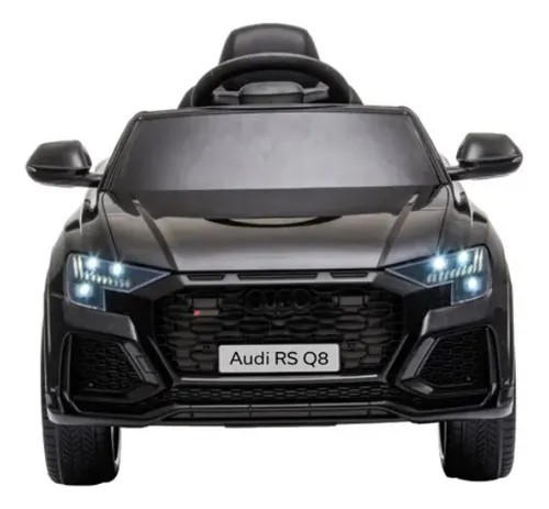 Foto 7 pulgar | Montable Eléctrico Para Niño Starkids Hl518 Carrito Audi Negro