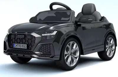 Foto 7 | Montable Eléctrico Para Niño Starkids Hl518 Carrito Audi Negro