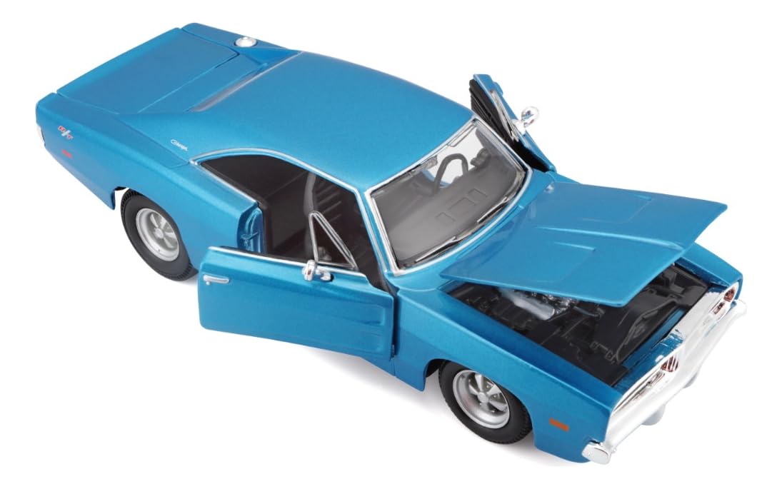 Foto 7 pulgar | Dodge Charger Rt 1969 De Metal Fundido A Presión: 1:25 Maisto Surtido - Venta Internacional.