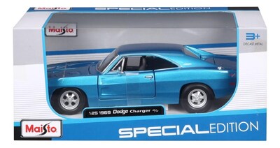 Foto 7 | Dodge Charger Rt 1969 De Metal Fundido A Presión: 1:25 Maisto Surtido - Venta Internacional.