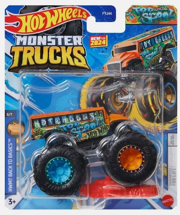 Foto 1 | Toy Hot Wheels Monster Trucks, Nuevos Para 2024 A Escala 1:64 - Venta Internacional.