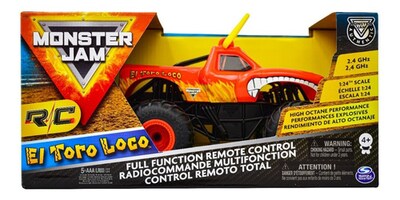 Foto 2 | Monster Jam El Toro Loco Radio Control 1:24 Spin Master