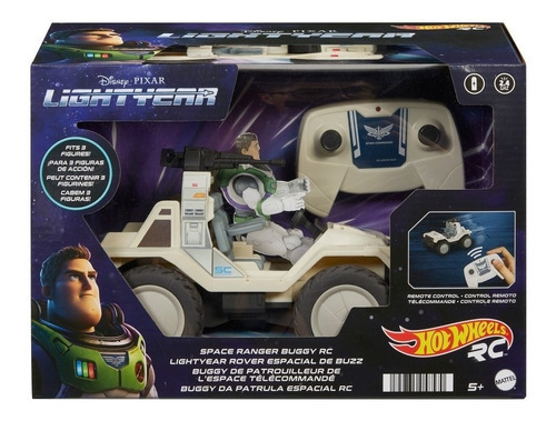 Foto 2 pulgar | Hot Wheels Disney Lightyear Rover Espacial De Buzz Rc Mattel