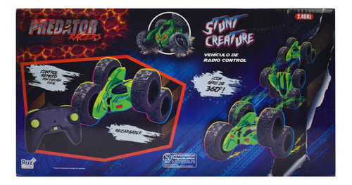 Foto 3 | Vehículo A Control Remoto Predator Racers Stuntcreature Ruz