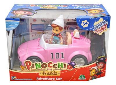 Foto 1 | Pinocchio Y Amigos auto Aventura Con Figura Giochi Preziosi