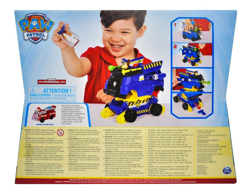 Foto 3 | Paw Patrol Chase Levántate Y Rescata Spin Master