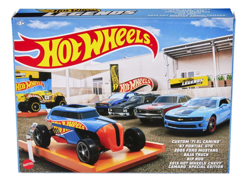 Foto 2 pulgar | Hot Wheels Legends Set 6 Vehiculos Mattel