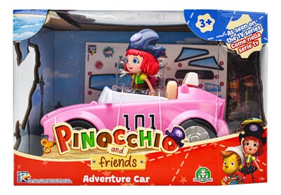 Foto 1 | Pinocchio Y Sus Amigos freeda Auto Aventura 16cm Famosa