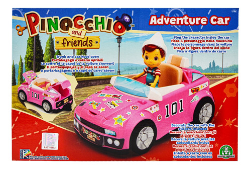 Foto 3 | Pinocchio Y Sus Amigos freeda Auto Aventura 16cm Famosa