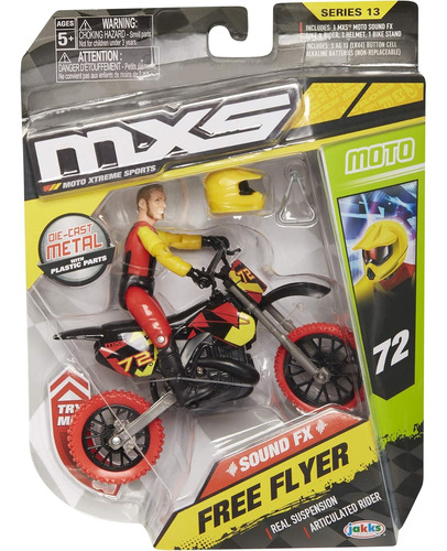 Foto 4 pulgar | Moto Xtreme Sports Pack Hopper Flyer Y Raptor Jakks Pacific