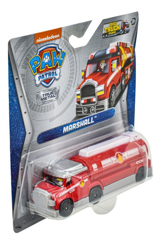 Foto 2 | Paw Patrol Marshall Big Truck Pups True Metal Spin Master