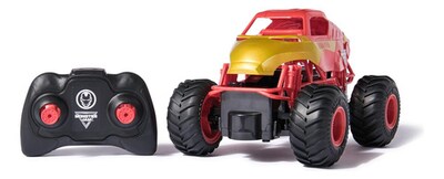 Foto 2 | Monster Jam Marvel Vehiculo Iron Man Rc 1:24 Spin Master