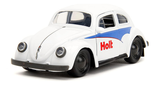 Foto 2 | Slug Bug 1959 Volkswagen Y Boxing Gloves Blanco 1:32 Jada