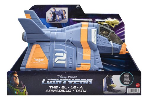Disney Lightyear El Armadillo Lanza Misiles 31cm Mattel $449