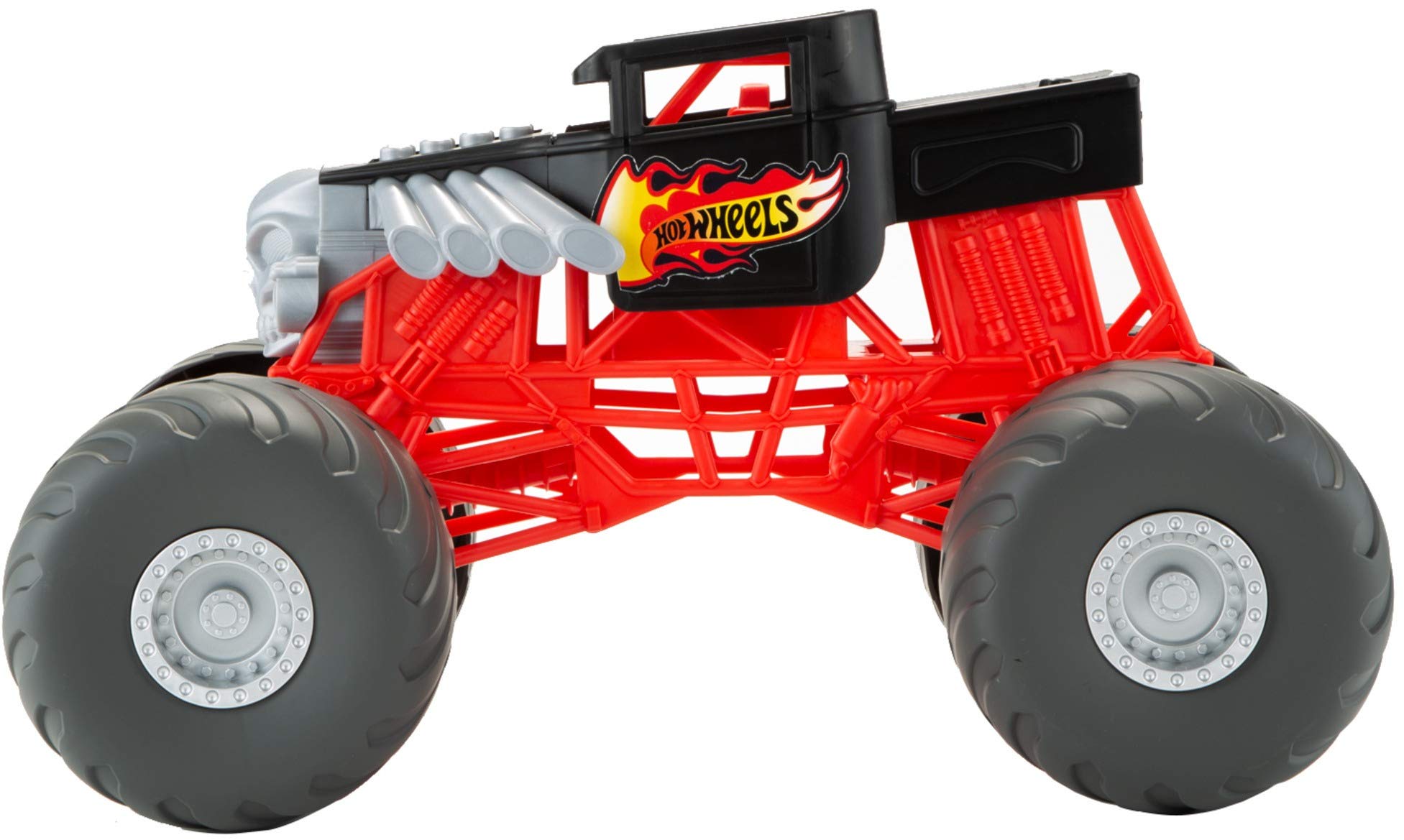 Foto 4 pulgar | Monster Truck Hot Wheels Boneshaker Genormous A Escala 1:10 - Venta Internacional.