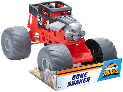 Foto 6 | Monster Truck Hot Wheels Boneshaker Genormous A Escala 1:10 - Venta Internacional.