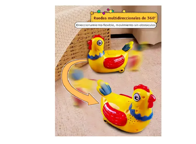 Foto 4 pulgar | Juguete Interactivo Xtellar Gallinas Que Cantan Y Ponen Huevos Para Bebés