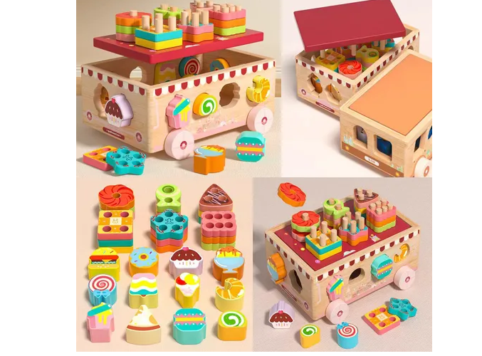 Foto 4 pulgar | Juguete Educativo Xtellar Montessori De Madera Para Niños De 2 A 4 Años.