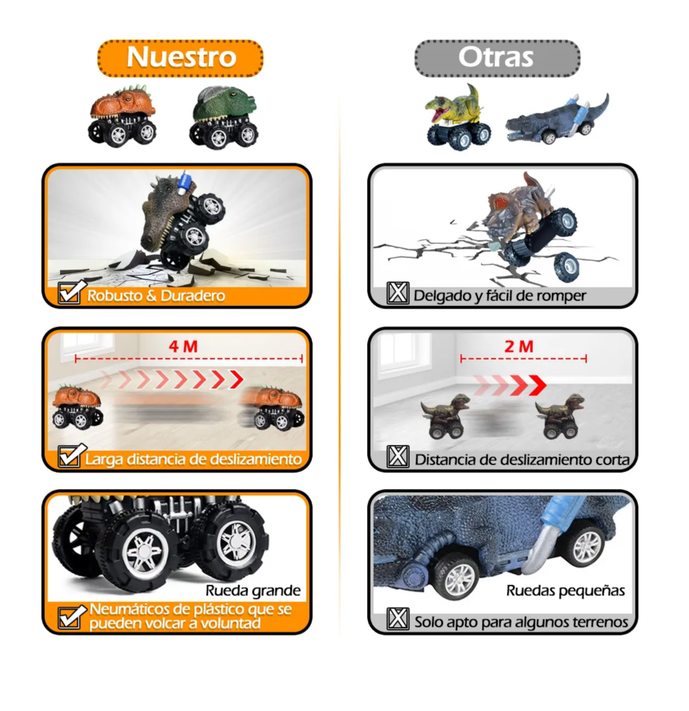 Foto 2 | Carros de Juguete Belug 8 Piezas