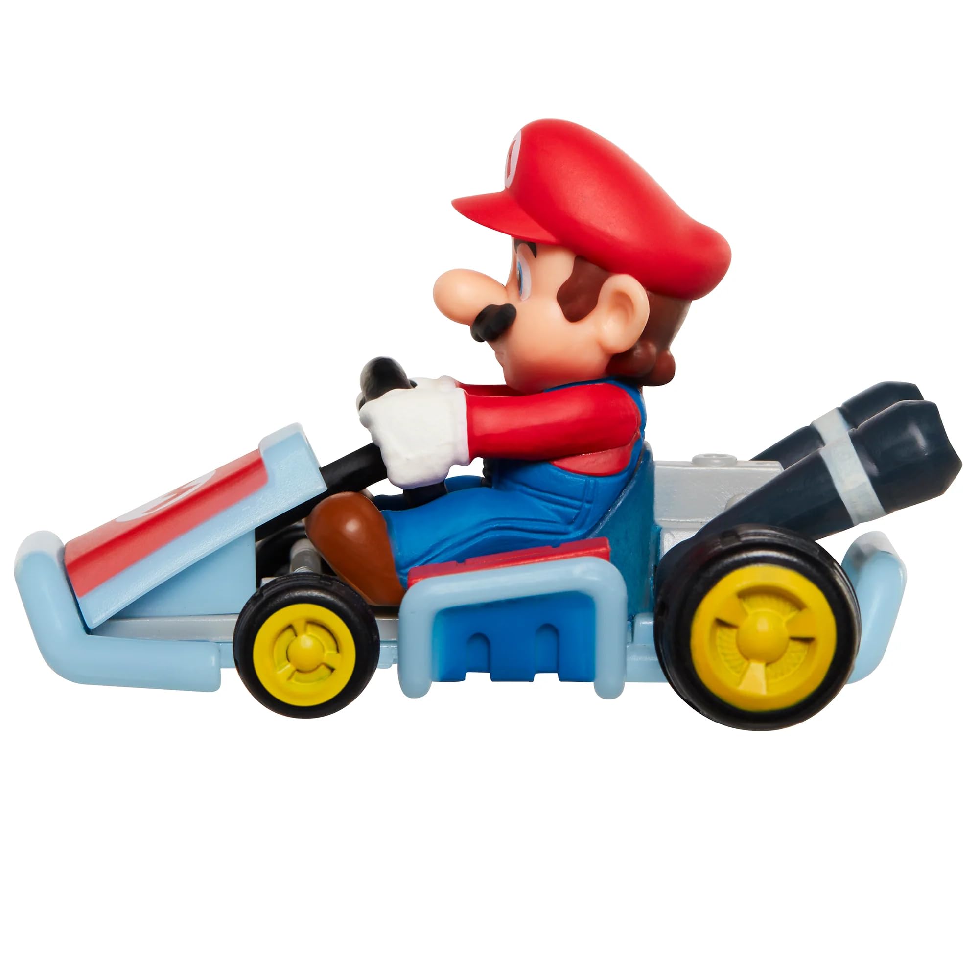 Foto 4 | Figura De Acción Nintendo Mario Kart Racers Mario Con Standard Kart - Venta Internacional.