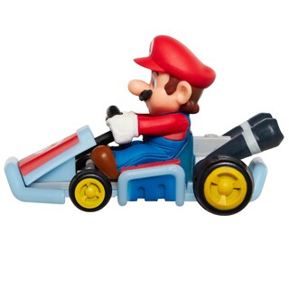 Foto 4 | Figura De Acción Nintendo Mario Kart Racers Mario Con Standard Kart - Venta Internacional.