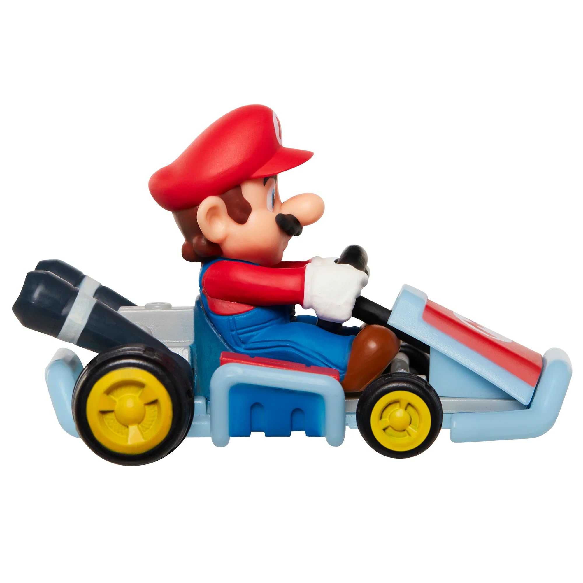 Foto 6 | Figura De Acción Nintendo Mario Kart Racers Mario Con Standard Kart - Venta Internacional.