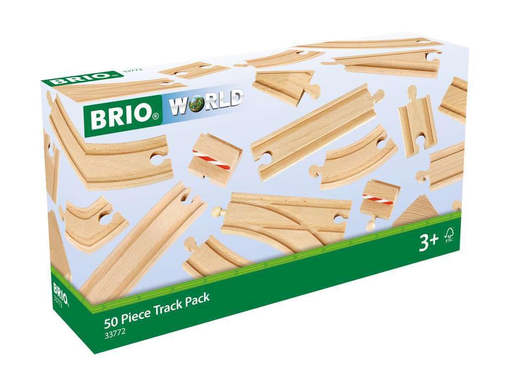 Foto 2 pulgar | Set De Vías Férreas De Madera Brio 33772 Special  50 Piezas - Venta Internacional.
